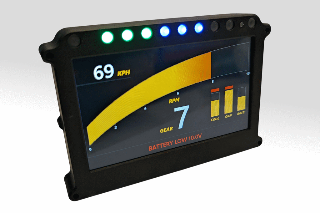 CD6-43 and CD6-50 compact driver display